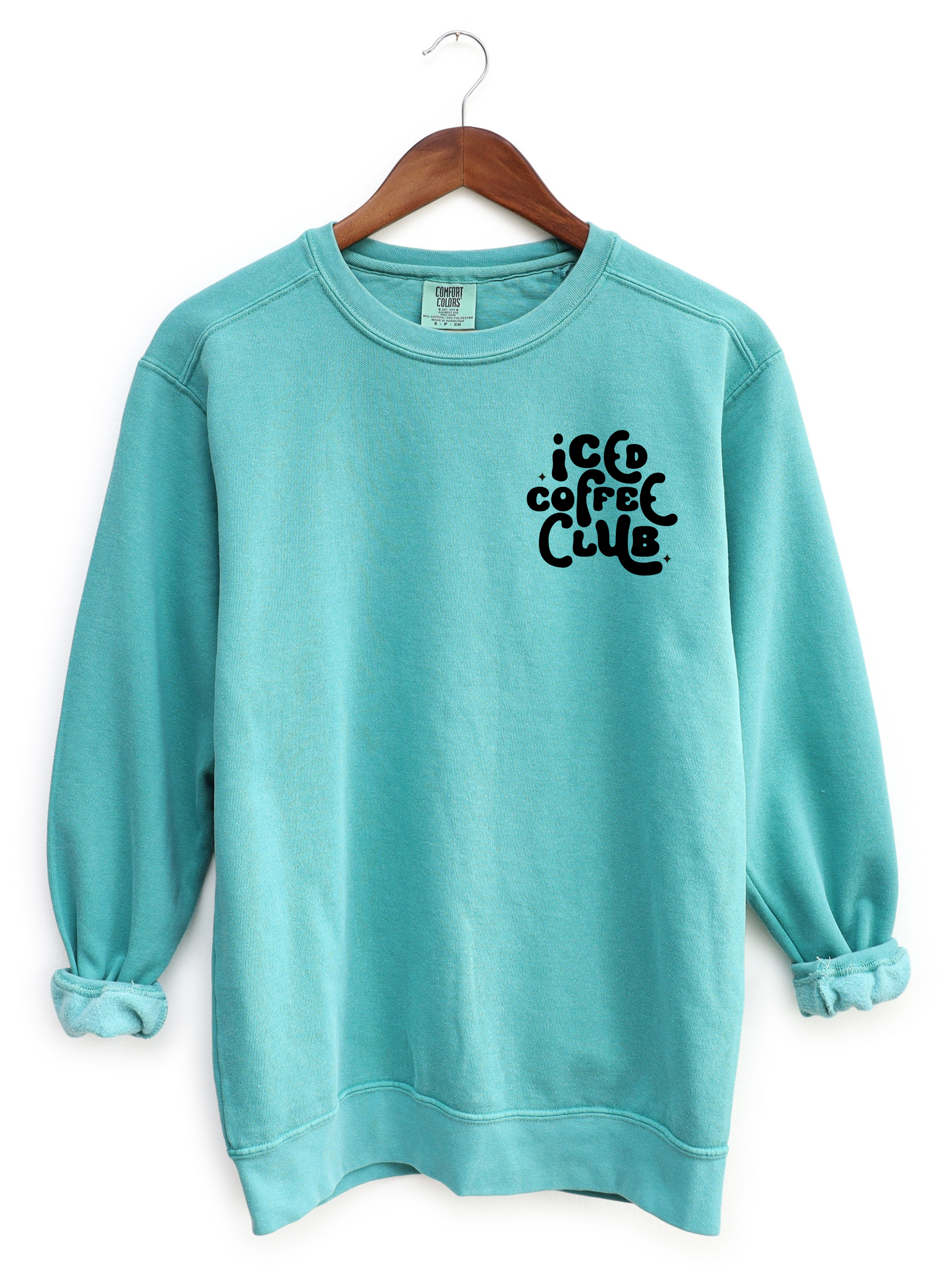 Iced Coffee Club Graphic Crewneck Sweatshirt – Fallon Ave