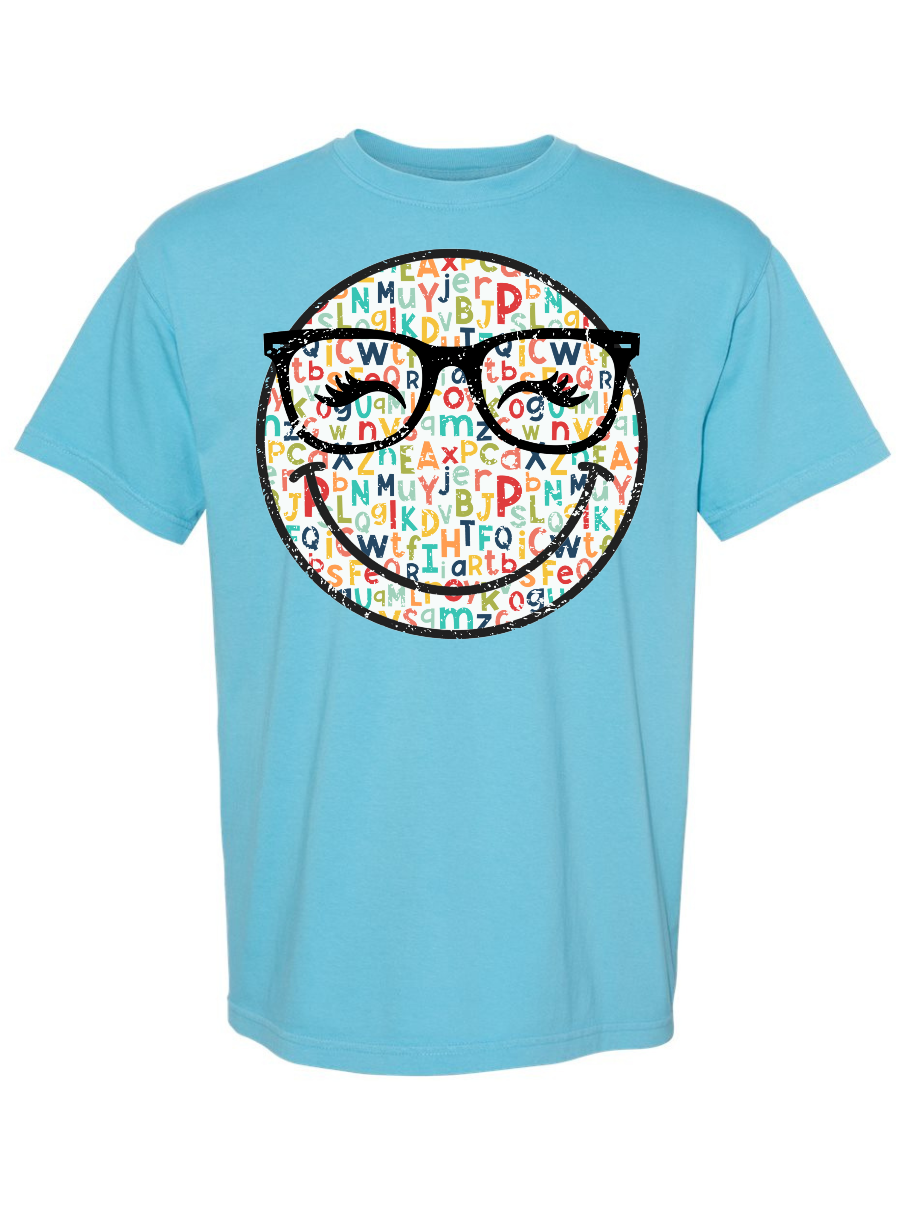 Alphabet Smiley Graphic Tee